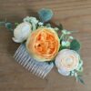 Peach Hair Slide